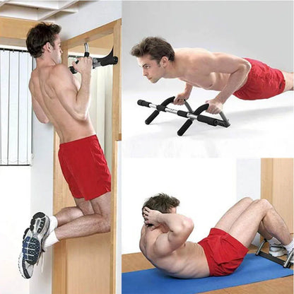 Adjustable Chin-Up Bar for Home Workouts and Gym Training - Horizontal Pull-Up Bar for Fitness Equipment